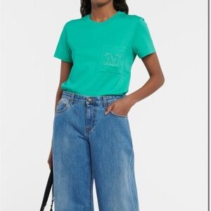 Max Mara Valido cotton jersey T-shirt - Best Fit M (6/8) - Mentha